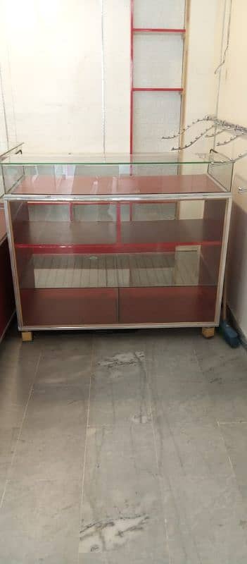 office rack, shop cabinet, shop rack, cabin, desk, mirror, 4