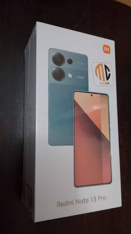 Redmi note 13 pro box pack 0