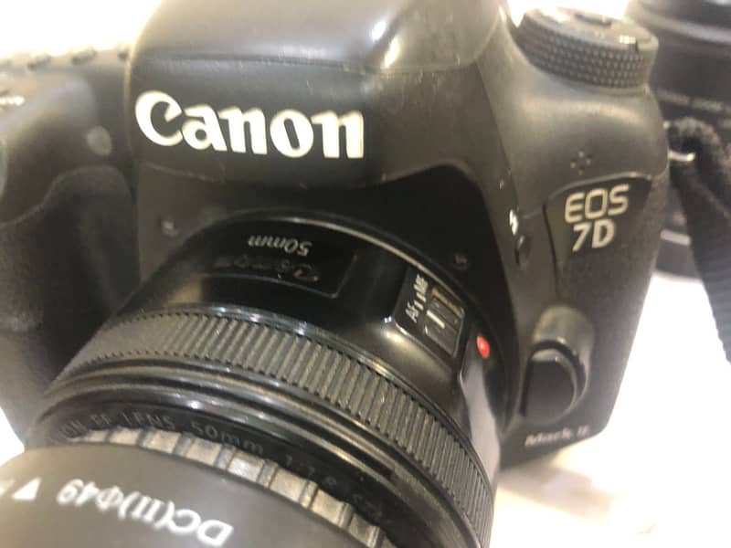 Canon 7d Mark II (Mark 2) Dslr professional 50 mm lens 3