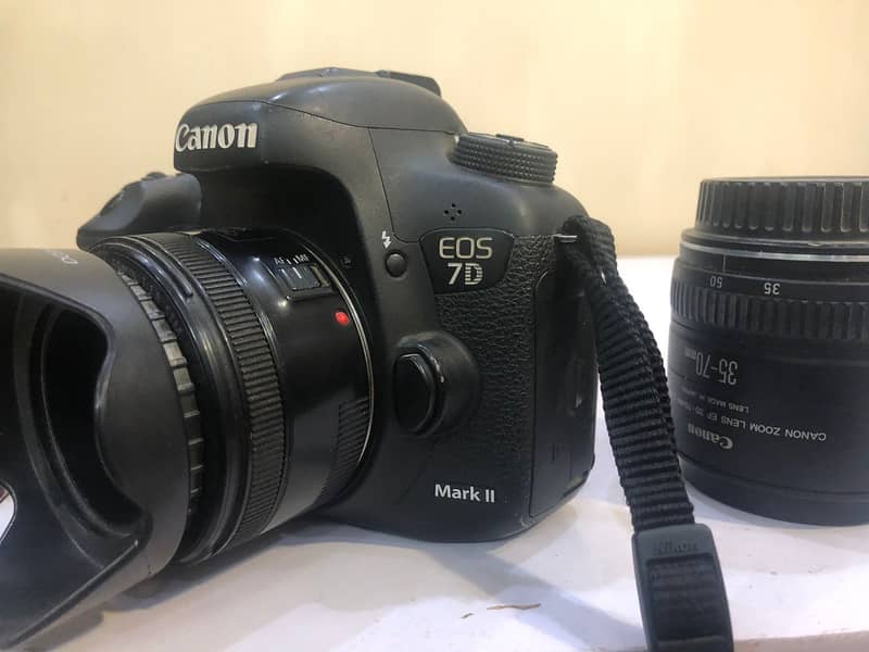 Canon 7d Mark II (Mark 2) Dslr professional 50 mm lens 7