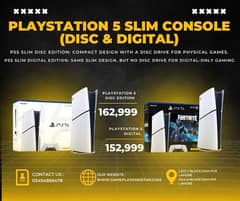 ps5 slim 1tb (disc n digital ) uk/usa regions