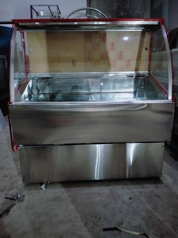 Meat Display Chiller Horizontal Counter Latest Meat Chiller Display 4