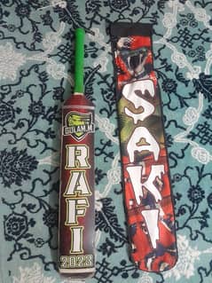 Rafi Sports 2023 edition Sri Lankan Bat Tape Ball Cricket Bat Original