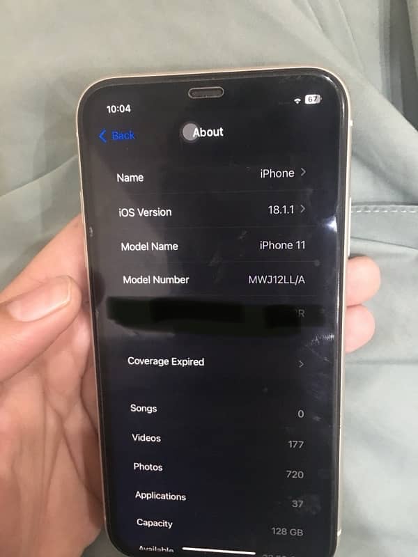 Iphone 11 non pta 128 gb 0