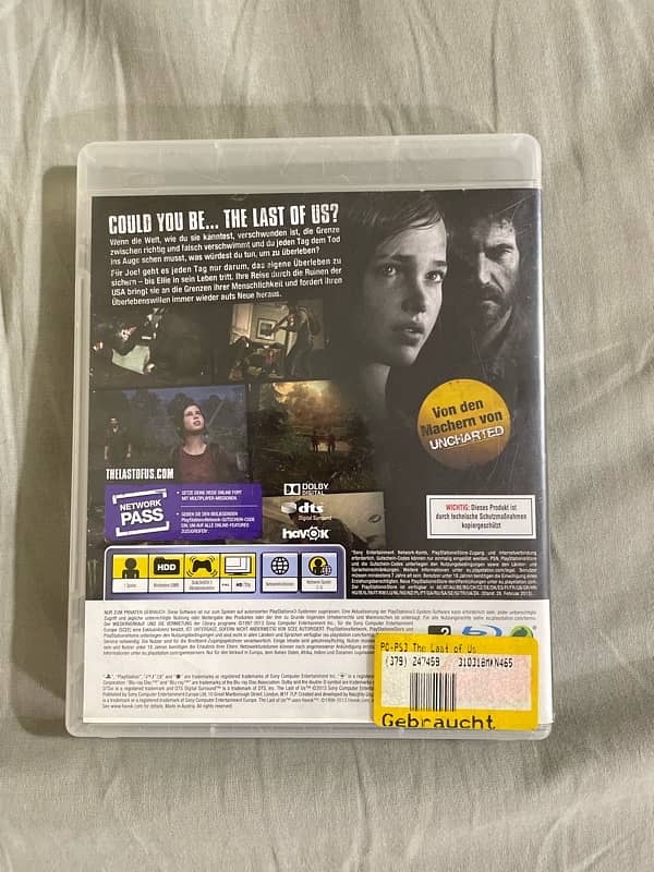 the last of us ps3 cd 1