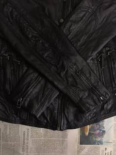 Bizzy Leather jacket with tag