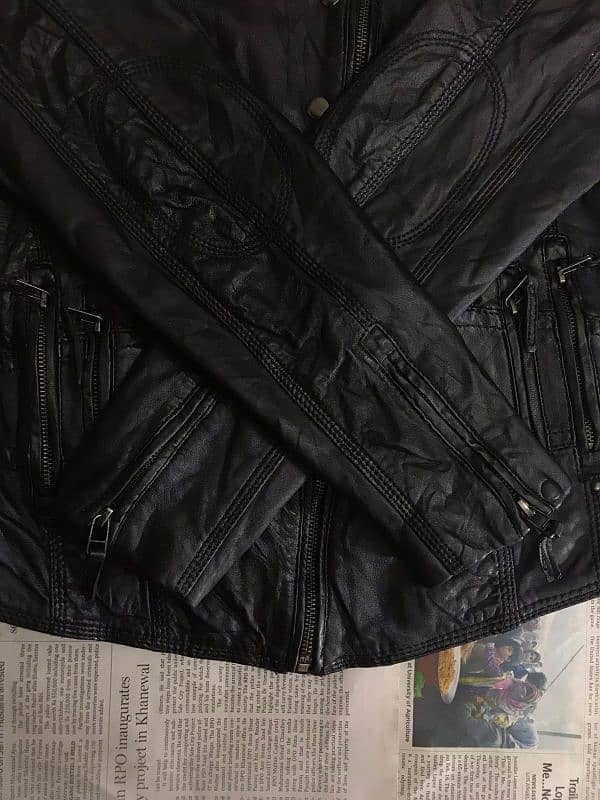 Bizzy Leather jacket with tag 0