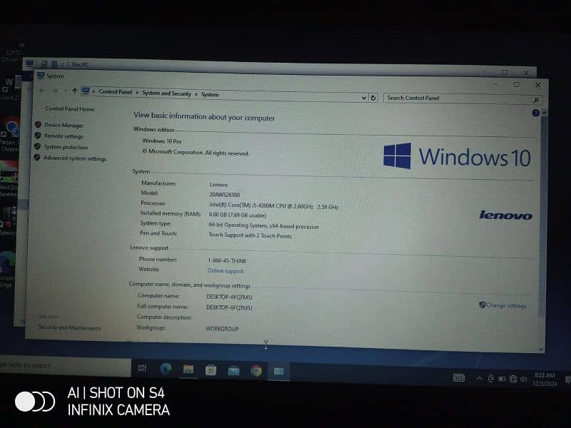 i5 4th gen 8gb ram 128 ssd lenovo t440p 320,84,46,247 0