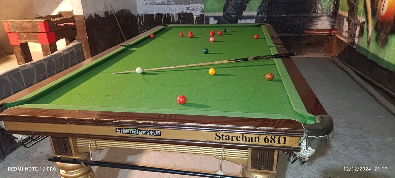 Sale Complete Snooker Setup 3