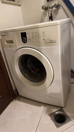 samsung , front load , 6 Kg fully automatic washing machine and dryer