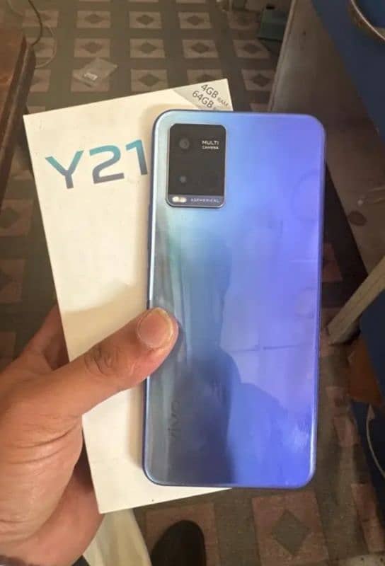 vivo y21 with BoX 5