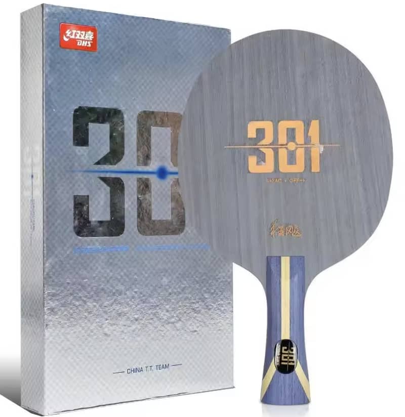 DHS Original Hurricane H301 Table Tennis BladeOffensive Carbon 0