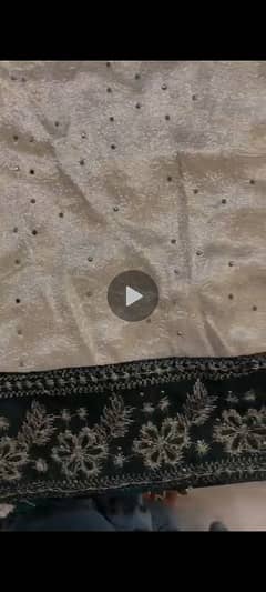 Embroidery saree