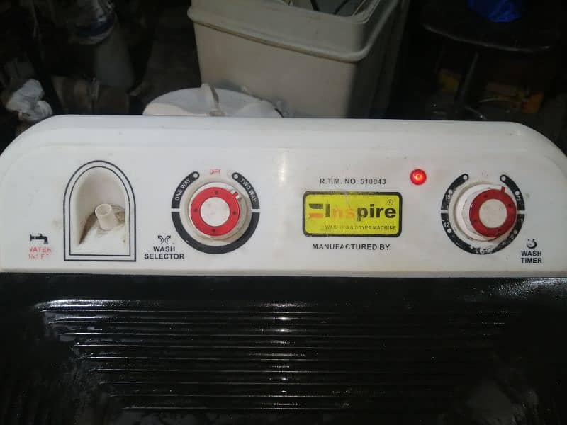 inspire Washing machine, urgent sale 2