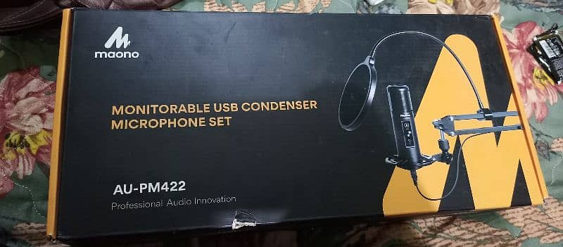 monitor able usb condenser microphone set 3