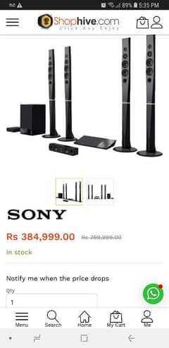 sony home theater bdv