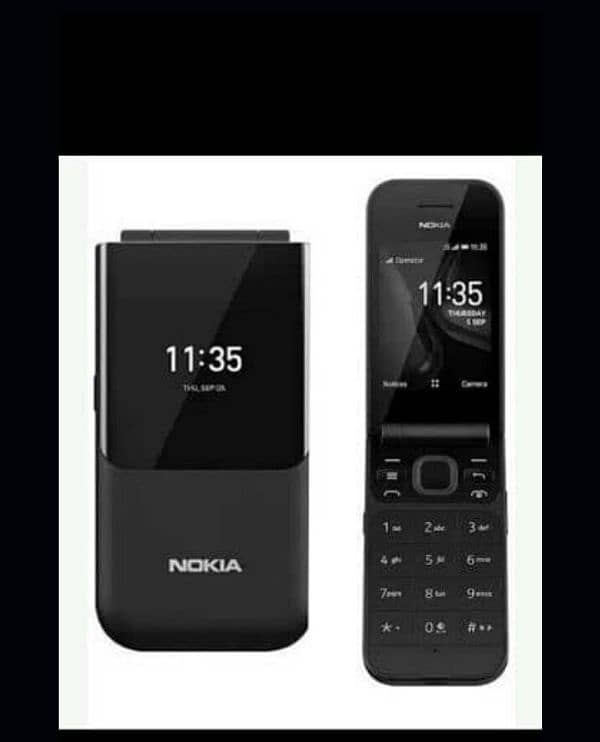 Nokia 2720flip dual sim box pack 3