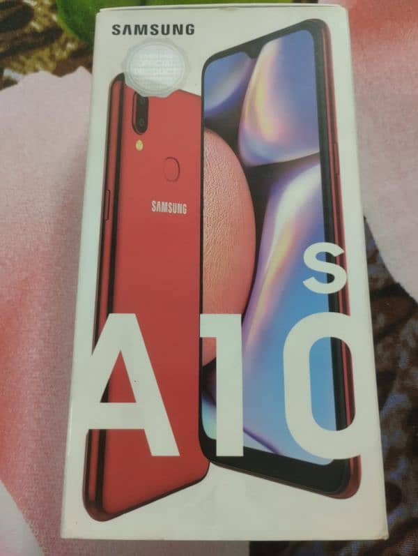 samsung a10s with box 0