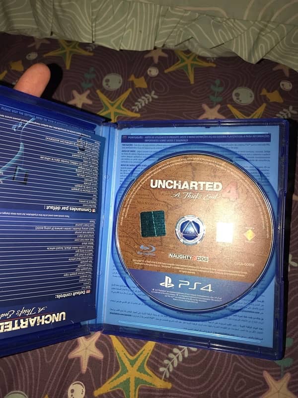 Uncharted 4 - A Theif’s End Ps4 Cd 3