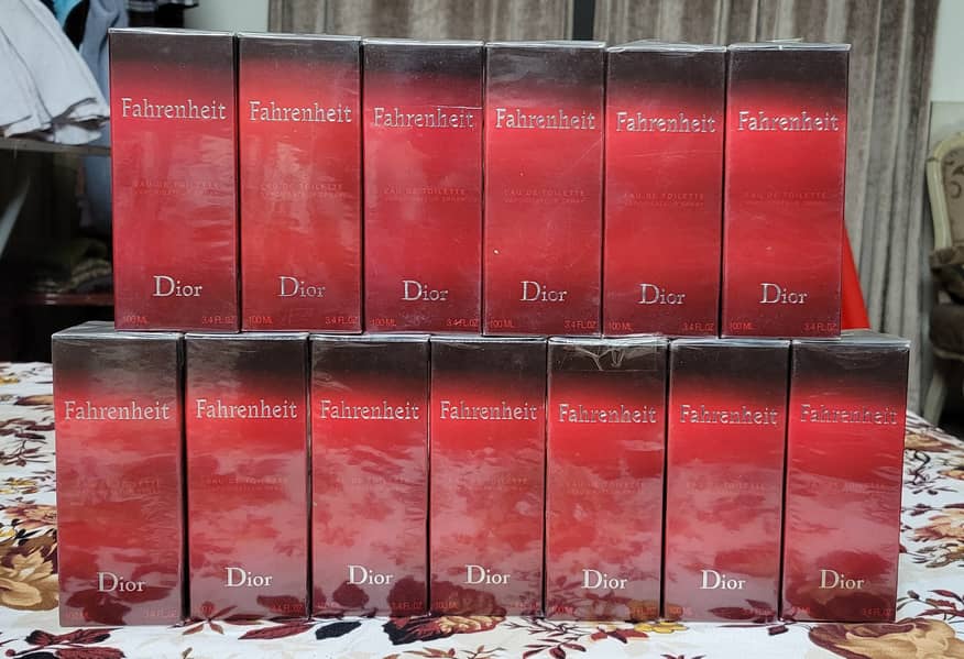 Dior Fahrenheit Edt 100 ML Bottles Vintage 0