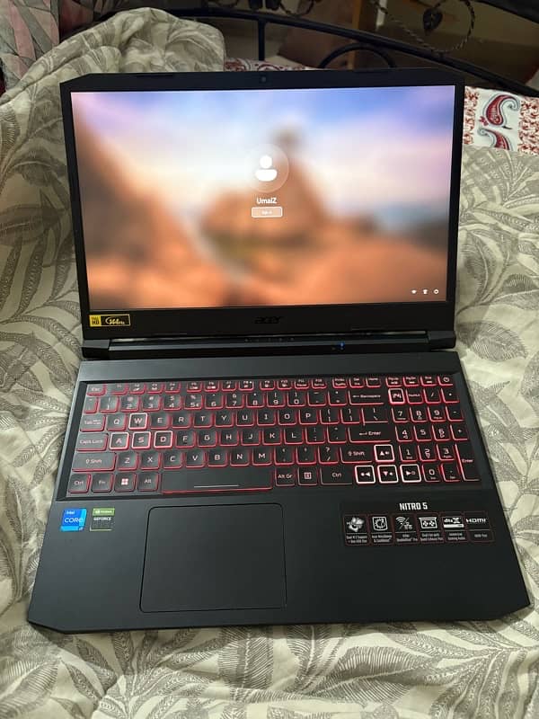 Acer nitro core I7 11 generation 2