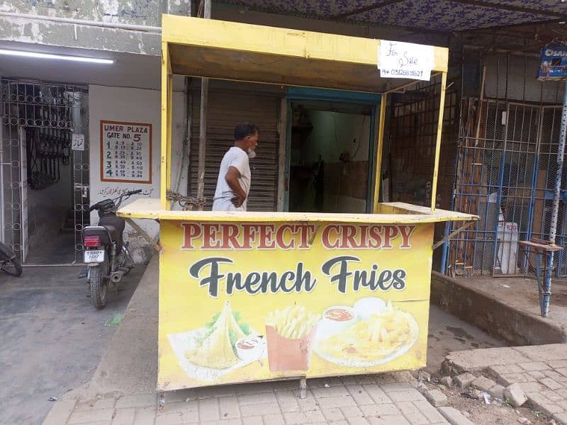 fries counter with setup 2