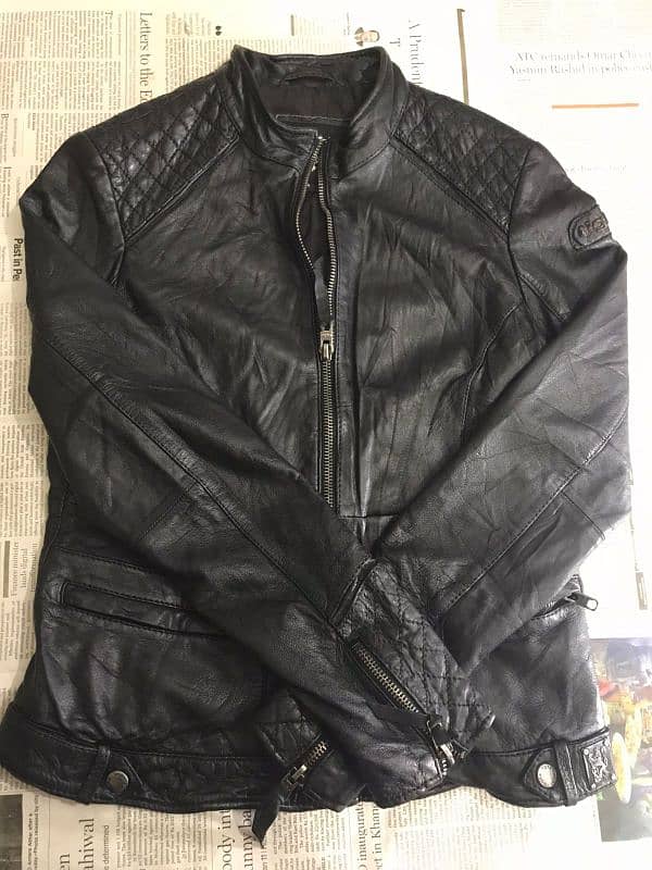 Tigha leather jacket with tag 0