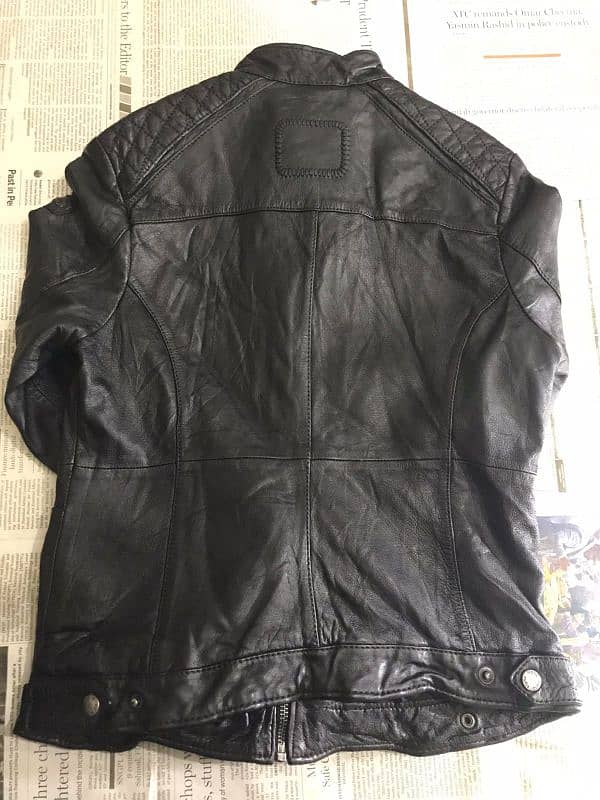 Tigha leather jacket with tag 4