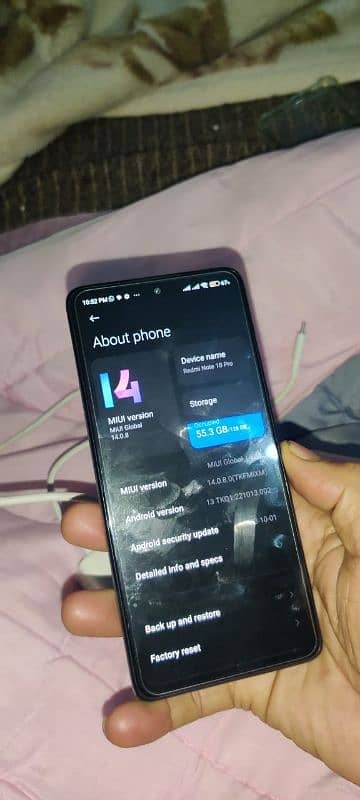 Redmi note 10 pro 8/128 good condition 1