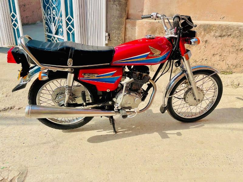 Honda 125 2007 model Rawalpindi number 0