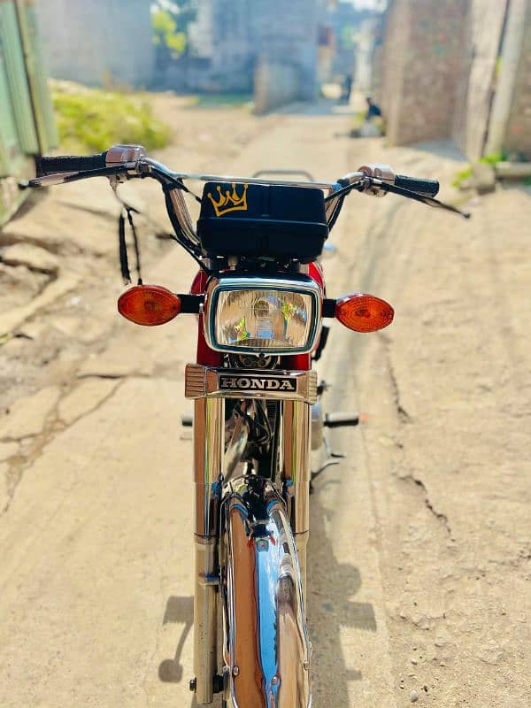 Honda 125 2007 model Rawalpindi number 7