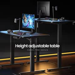 Height adjustable table single motor standing desk electric table