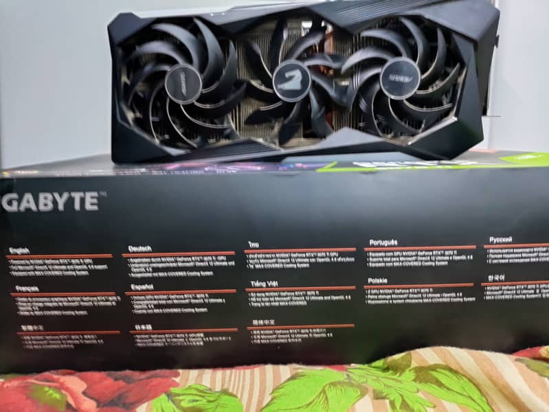 RTX 3070 Ti GIGABYTE AORUS MASTER 5