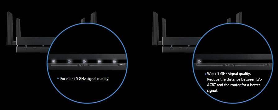 Asus AC 1800 EA-AC87 Wireless Media Bridge/Access Point 7