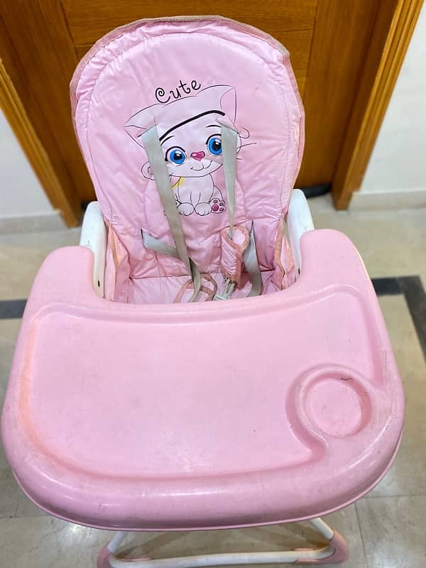 Baby High Feeding Portable Chair / baby chair / pink baby chair 3