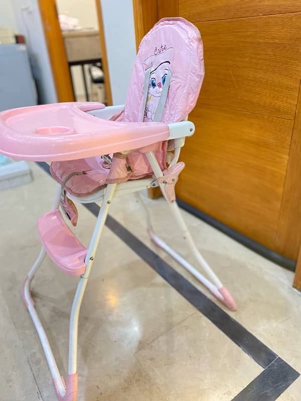 Baby High Feeding Portable Chair / baby chair / pink baby chair 4