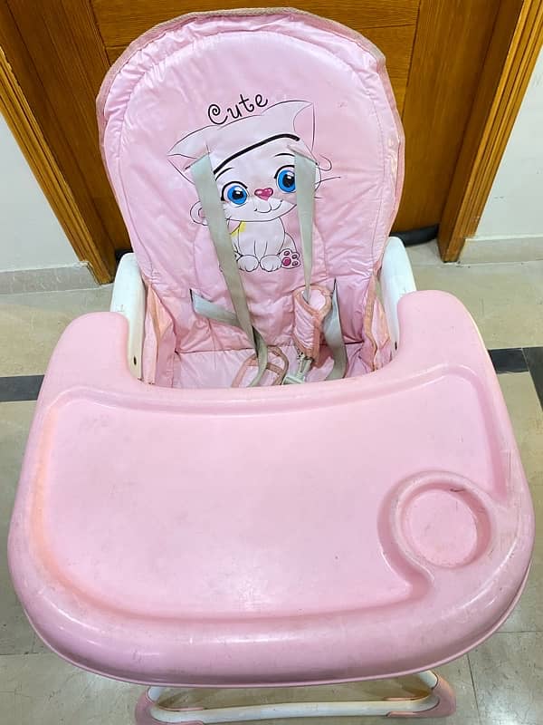 Baby High Feeding Portable Chair / baby chair / pink baby chair 7