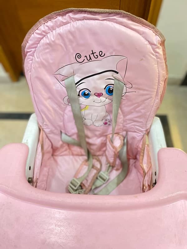 Baby High Feeding Portable Chair / baby chair / pink baby chair 8