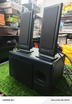 Altec Lansing VS2121 2.1 Computer Speaker System (3-Speaker, Black UK