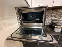 Baking oven brand new electric and gas both.