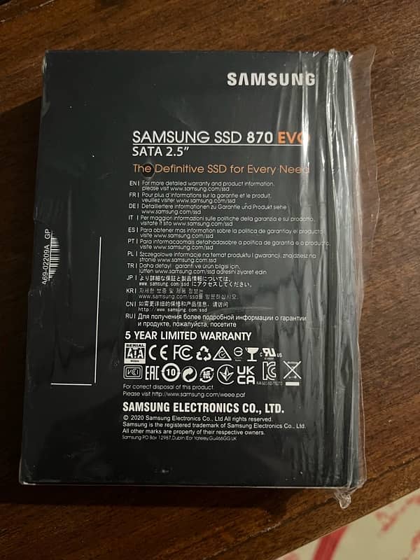 Samsung 256GB SSD 100% ok 1