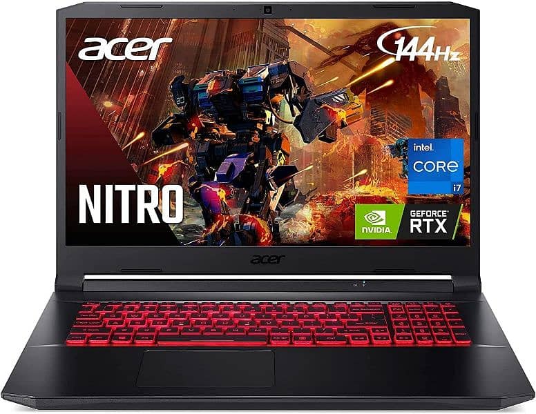 Acer Nitro 5, Core i7 11th Gen, RTX 3050 Ti Card, Ssd 512 0