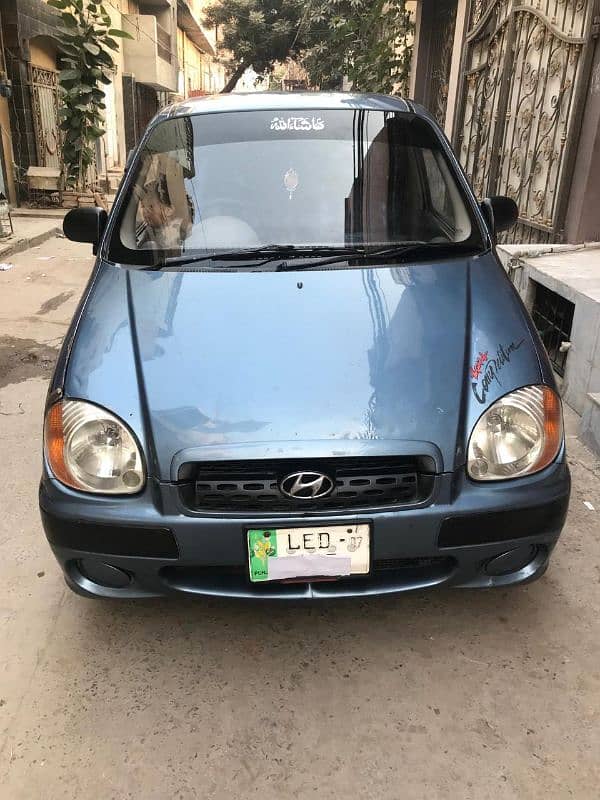 Hyundai Santro 2007 genmun condition 15