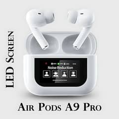 A9 Pro Airpods with LCD Display /Earbuds