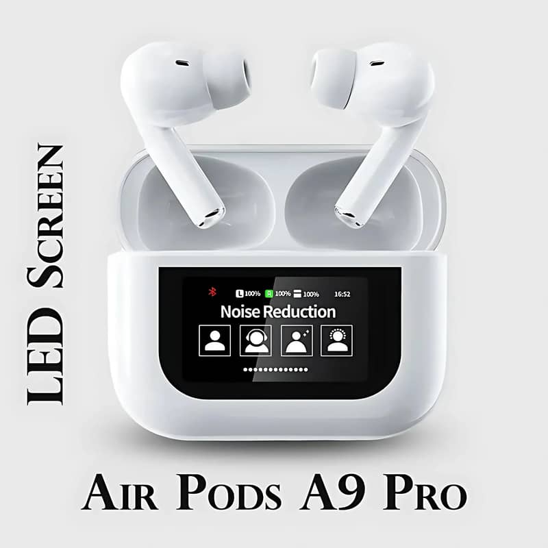 A9 Pro Airpods with LCD Display /Earbuds 0