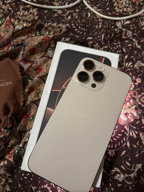 iphone 16 Pro Max 256 GB Jv Desert Titanium 0