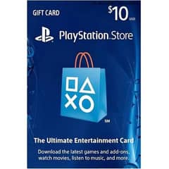 Playstation PSN US Card