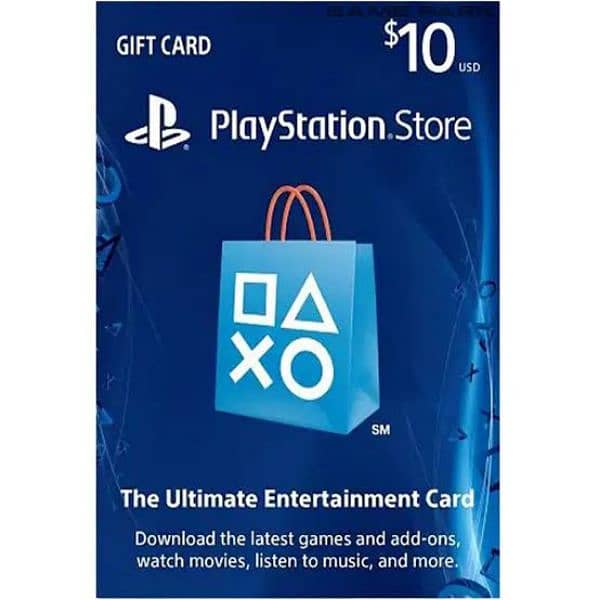 Playstation PSN US Card 0