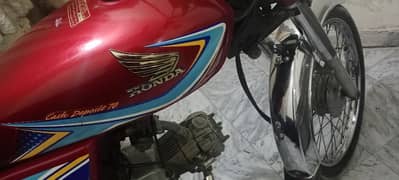 Honda CD70 Lahore number 2007 model total genuine bike