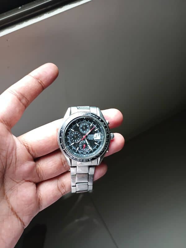 Edifice Casio Orginal Stainless Steel Watch 1